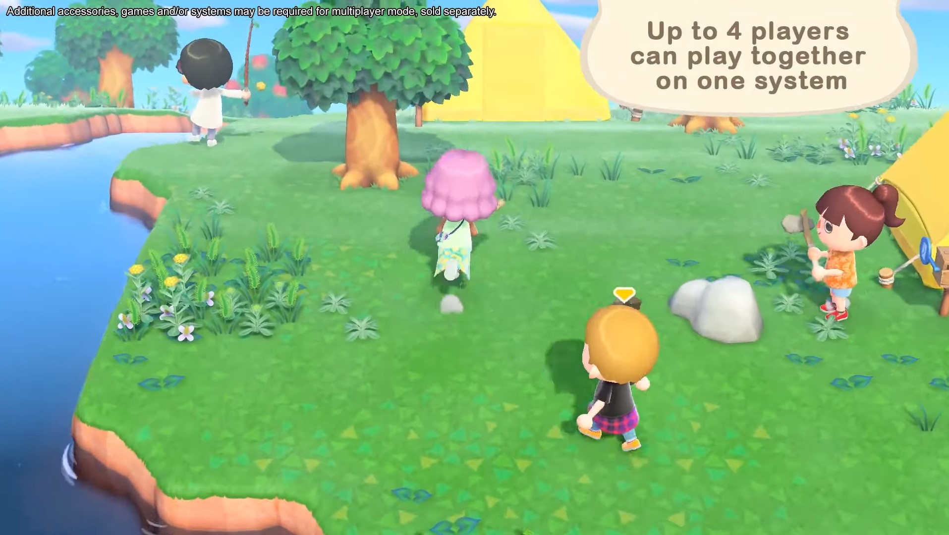 Image showing multiple players in animal crossing