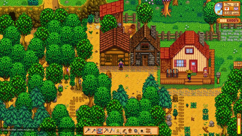 Stardew valley with multiple houses and players